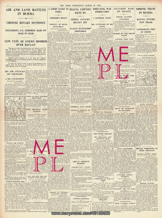 : 1942 The Times Battle for Burma : 1942 The Times Battle for Burma