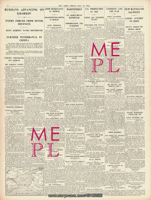  : 1942 The Times Battle for Kharkov