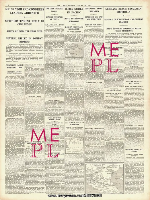 : 1942 The Times Bombay Riots : 1942 The Times Bombay Riots