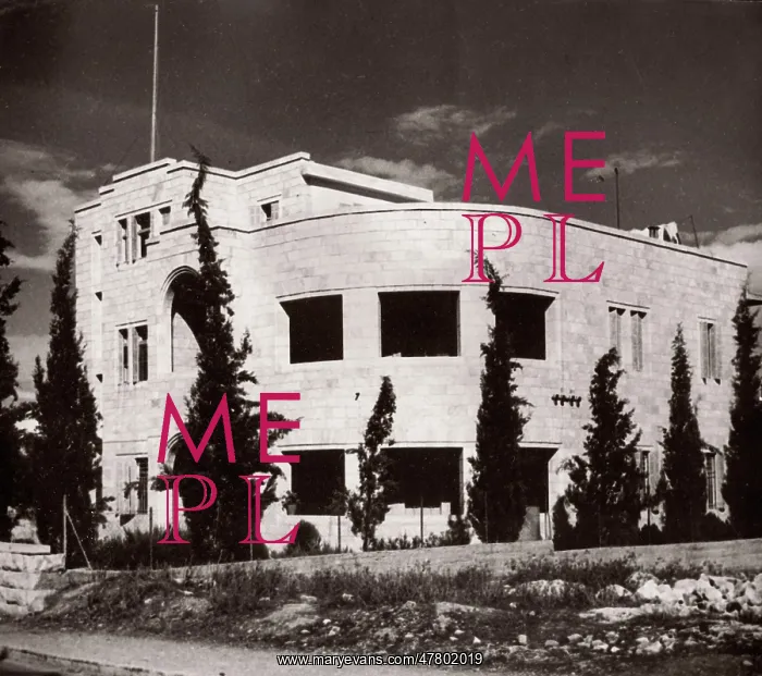 : 1943 - Jerusalem, Palestine (Israel) - modern architecture : 1943 - Jerusalem, Palestine (Israel) - modern architecture