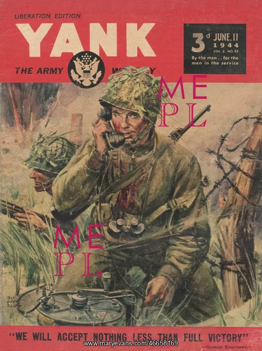 : 1944 US Yank Magazine D Day : 1944 US Yank Magazine D Day