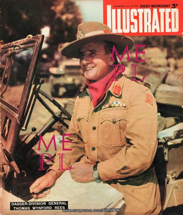  : 1945 Illustrated General Thomas Wynford Rees