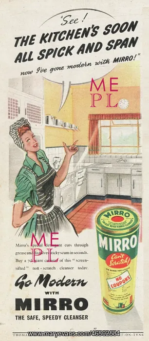  : 1945 UK Magazine Mirro Advert
