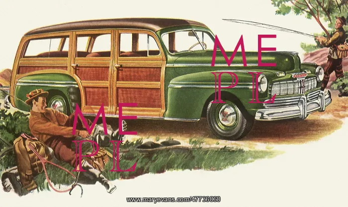 : 1946 Mercury Station Wagon : 1946 Mercury Station Wagon