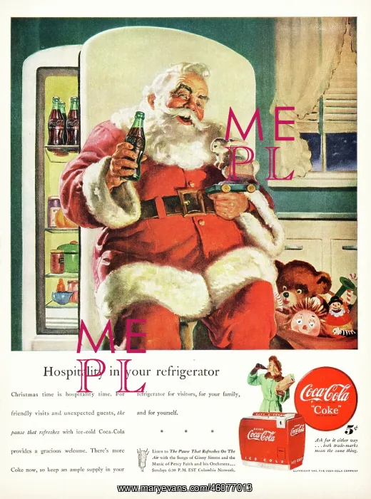 : 1947 U.S. Magazine Coca Cola Advert : 1947 U.S. Magazine Coca Cola Advert