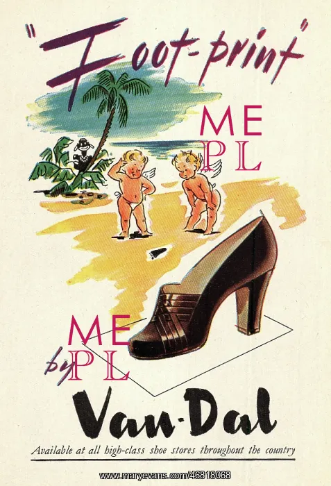 : 1948 UK advert Van-Dal shoes : 1948 UK advert Van-Dal shoes
