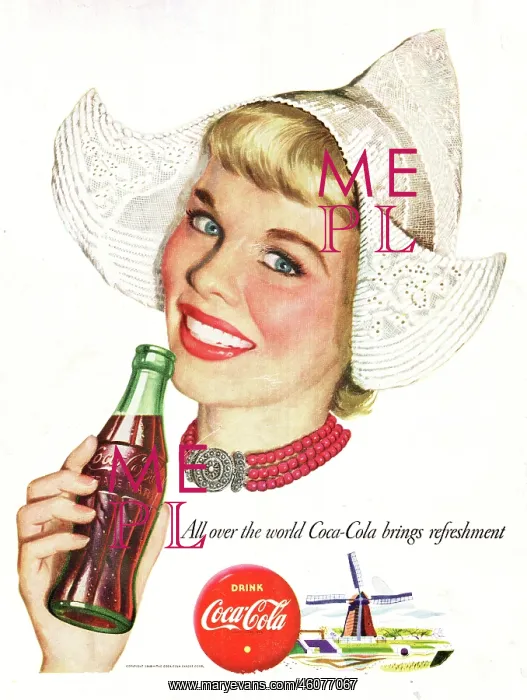 : 1948 U.S. Magazine Coca Cola Advert : 1948 U.S. Magazine Coca Cola Advert