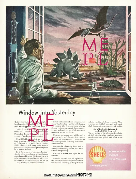 : 1948 U.S. Magazine Shell Research Advert : 1948 U.S. Magazine Shell Research Advert