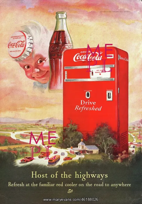  : 1950 US Coca Cola Advert