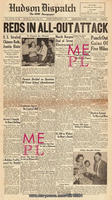 : 1950 Hudson Dispatch Korean War : 1950 Hudson Dispatch Korean War