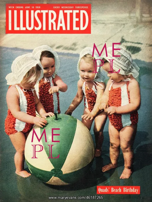 : 1950 Illustratred The Good Quads : 1950 Illustratred The Good Quads