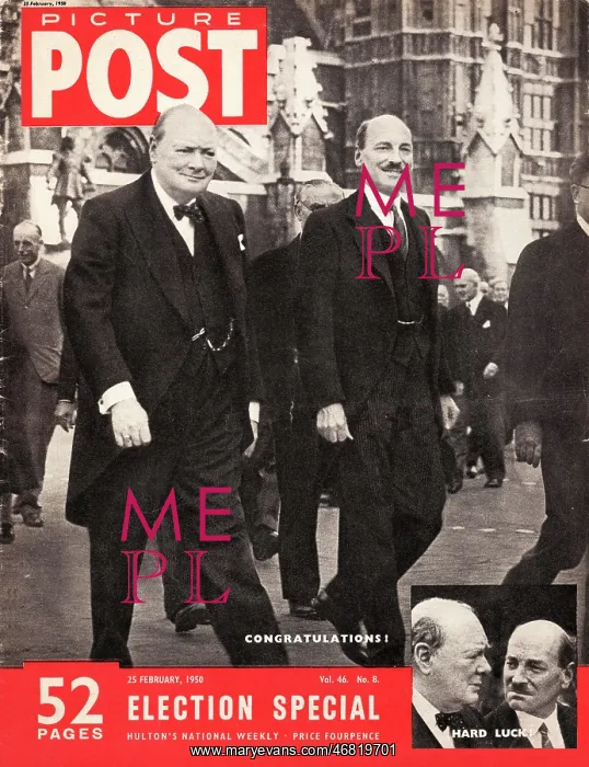 : 1950 Picture Post UK General Election : 1950 Picture Post UK General Election