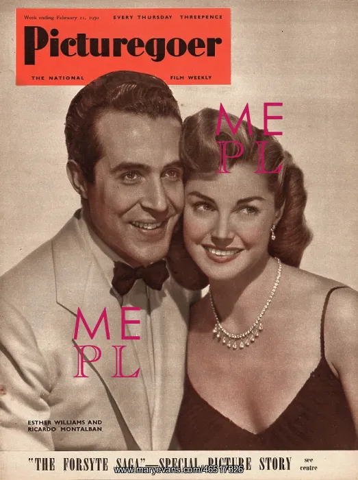 : 1950 Picturegoer Esther Williams : 1950 Picturegoer Esther Williams