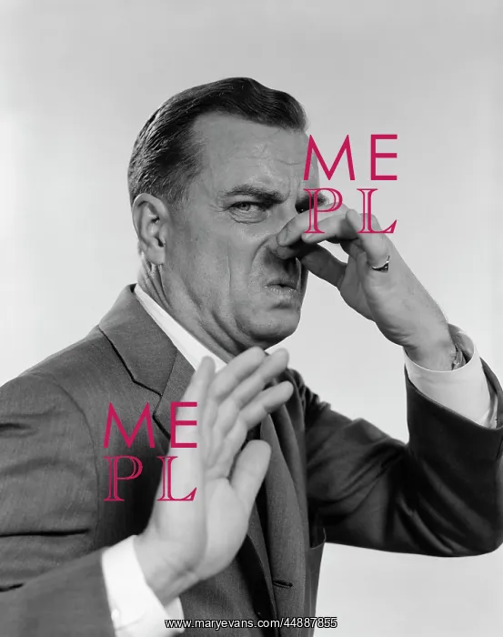 : 1950s 1960s Man 3 / 4 Profile Hand : 1950s 1960s Man 3 / 4 Profile Hand