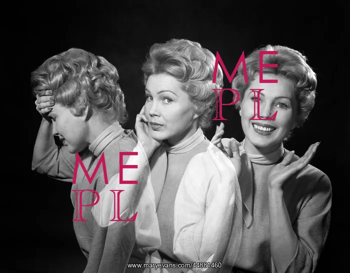  : 1950s 1960s Multiple Exposure