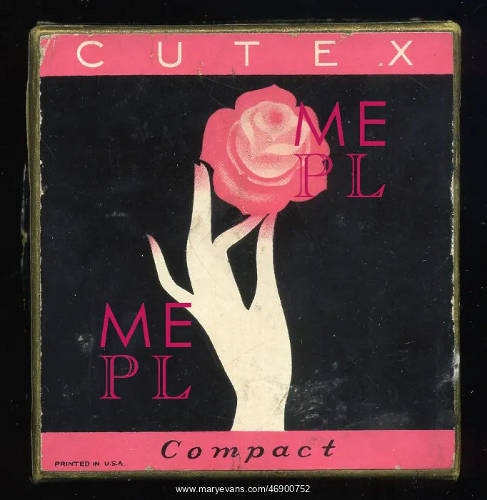 : 1950s, 1960s, women's makeup, packaging, Cutex : 1950s, 1960s, women's makeup, packaging, Cutex