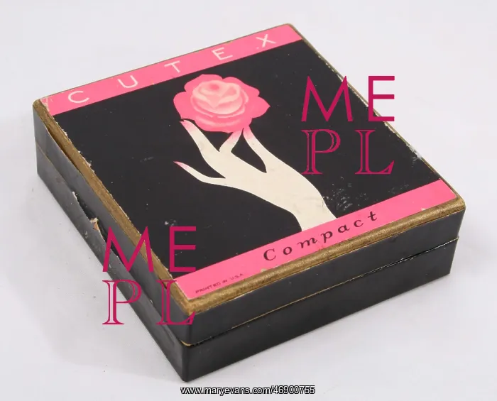 : 1950s, 1960s, women's makeup, packaging, Cutex : 1950s, 1960s, women's makeup, packaging, Cutex