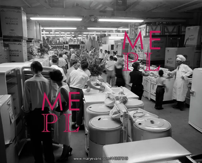  : 1950s Appliance Showroom