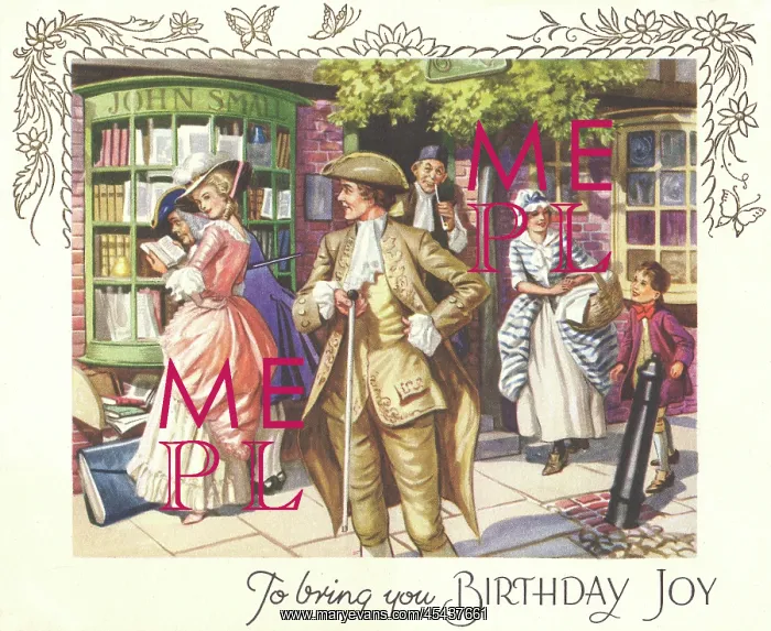 : 1950s Birthday Card : 1950s Birthday Card