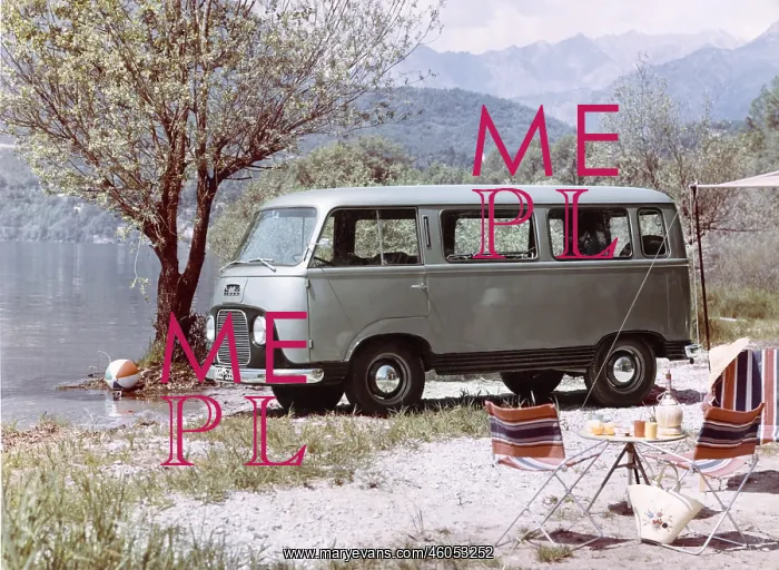 : 1950s Ford Camper Van : 1950s Ford Camper Van