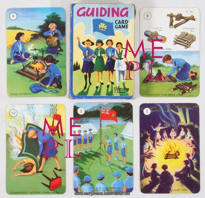 : 1950s, game, packaging, schooldays, guiding : 1950s, game, packaging, schooldays, guiding