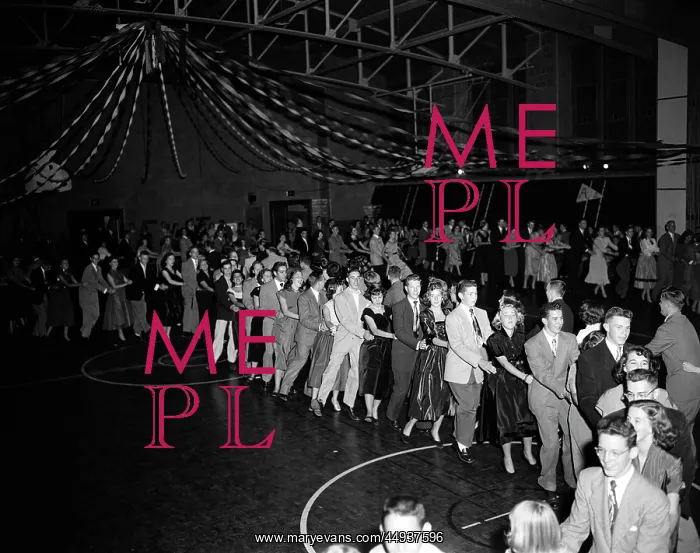 : 1950s High School Dance With Large : 1950s High School Dance With Large