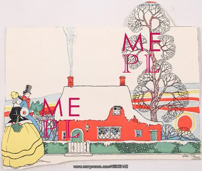 : 1950s, kitsch, scrapbook image, 18 century man : 1950s, kitsch, scrapbook image, 18 century man