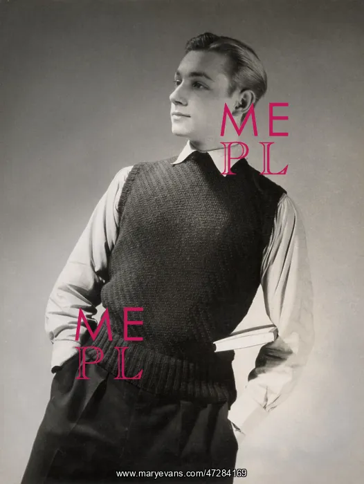 : 1950S MEN'S KNITWEAR : 1950S MEN'S KNITWEAR