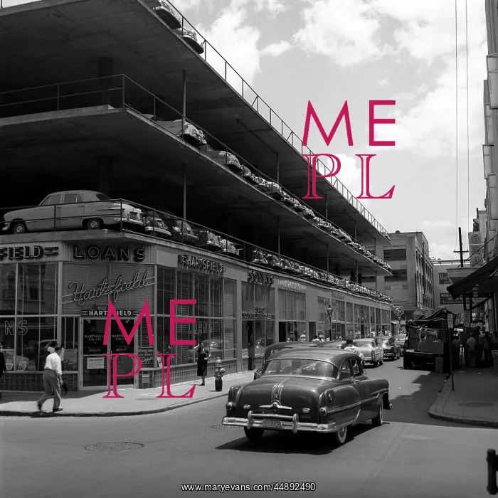 : 1950s New Type Parking Lot Three : 1950s New Type Parking Lot Three