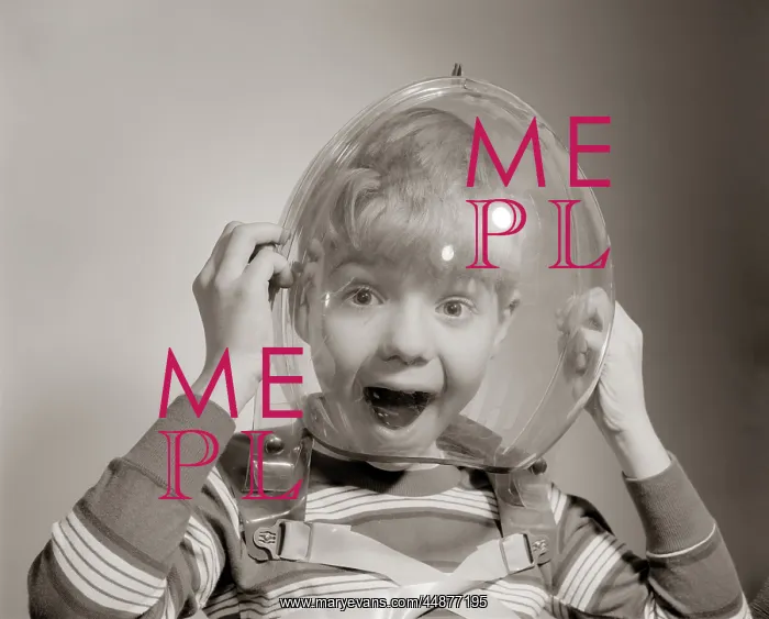  : 1950s Portrait Of Boy Wearing