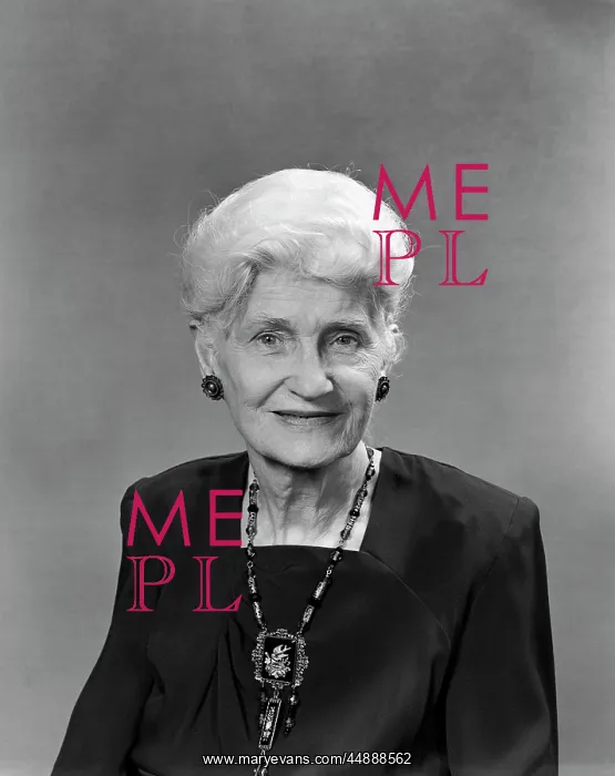 : 1950s Portrait Of Elderly White : 1950s Portrait Of Elderly White