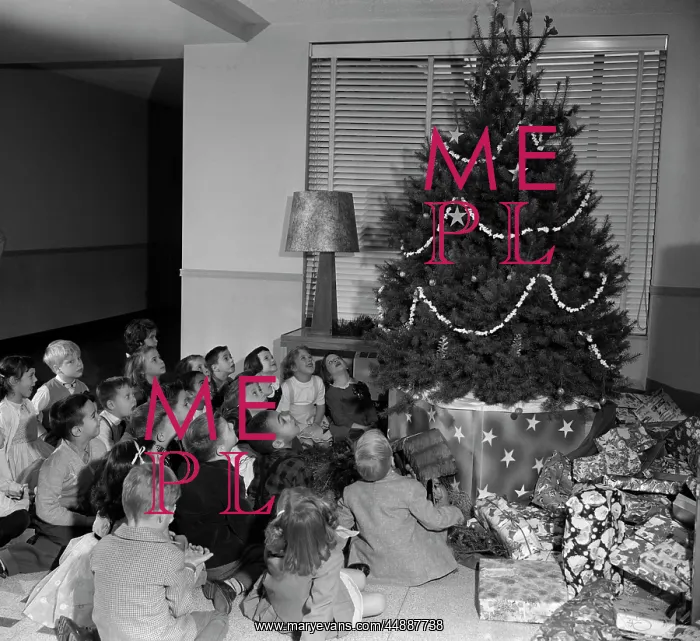 : 1950s Seated Group Of 20 Children : 1950s Seated Group Of 20 Children