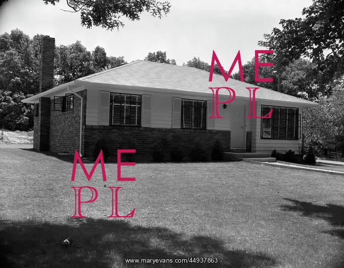  : 1950s Small Suburban Ranch-Style