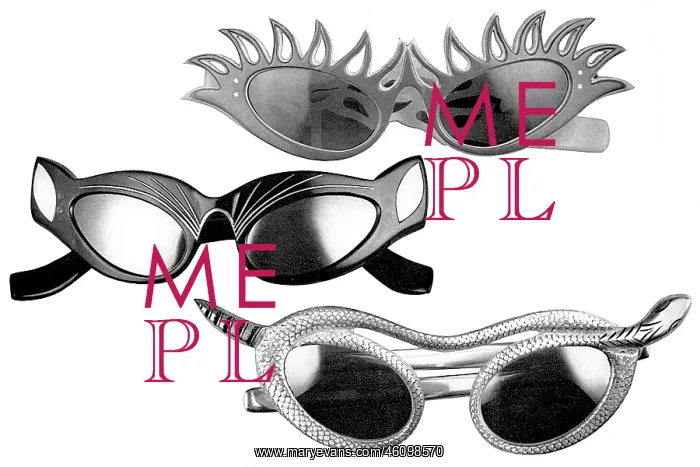 : 1950s sunglasses : 1950s sunglasses