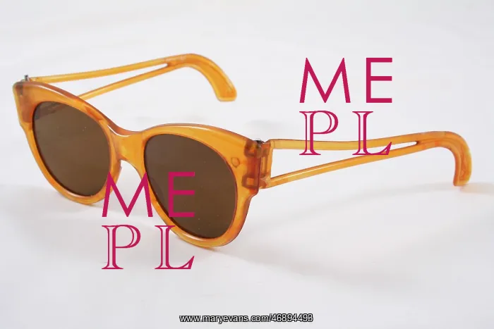 : 1950's uptilted rectangular sunglasses, tinted : 1950's uptilted rectangular sunglasses, tinted