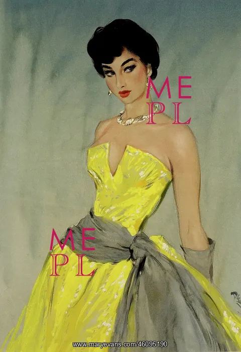 : 1950s woman by David Wright : 1950s woman by David Wright
