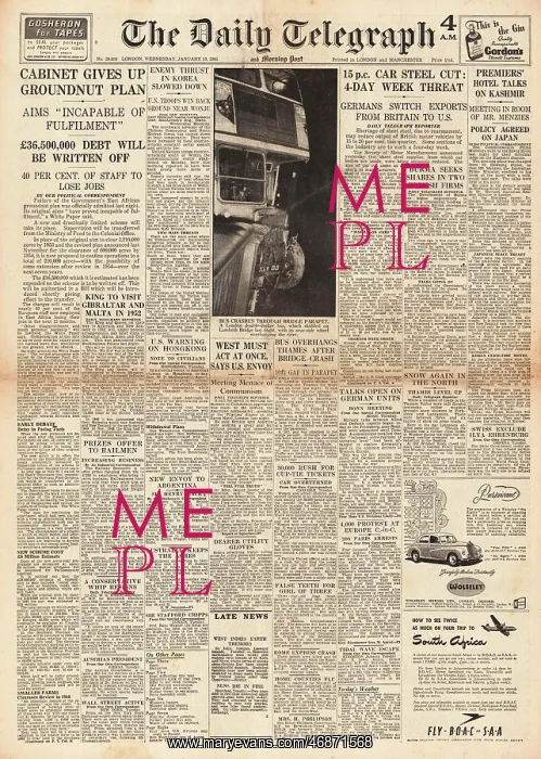 : 1951 Daily Telegraph Groundnut scheme : 1951 Daily Telegraph Groundnut scheme
