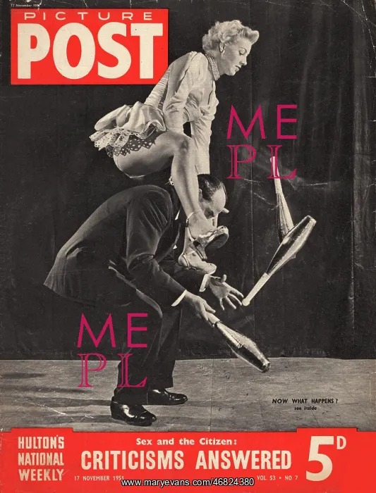 : 1951 Picture Post Circus performers : 1951 Picture Post Circus performers