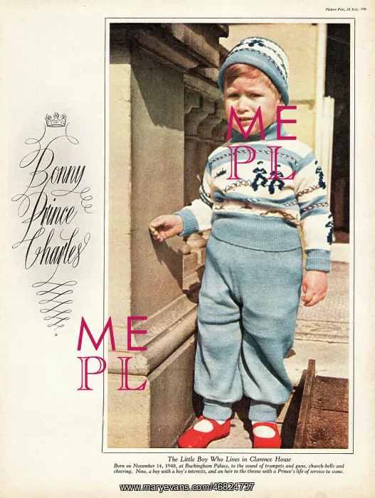 : 1951 Picture Post Prince Charles : 1951 Picture Post Prince Charles