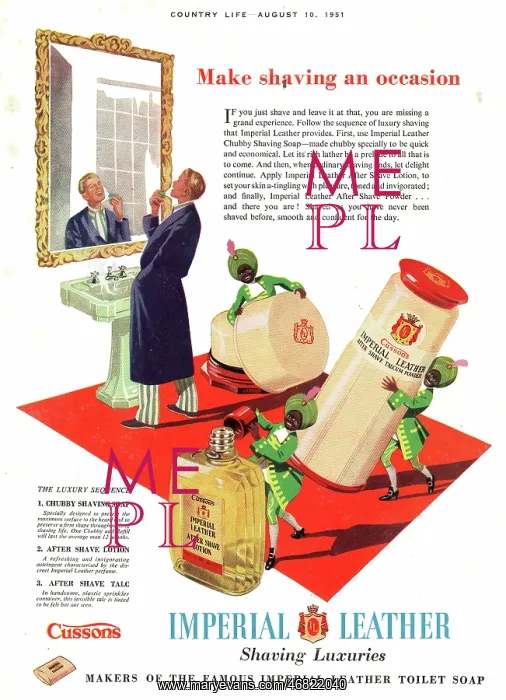 : 1951 UK advert Imperial Leather : 1951 UK advert Imperial Leather