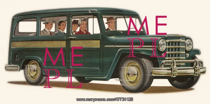 : 1952 Willys-Overland Station Wagon De Luxe : 1952 Willys-Overland Station Wagon De Luxe