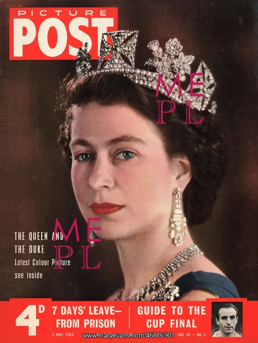 : 1953 Picture Post Queen Elizabeth II : 1953 Picture Post Queen Elizabeth II