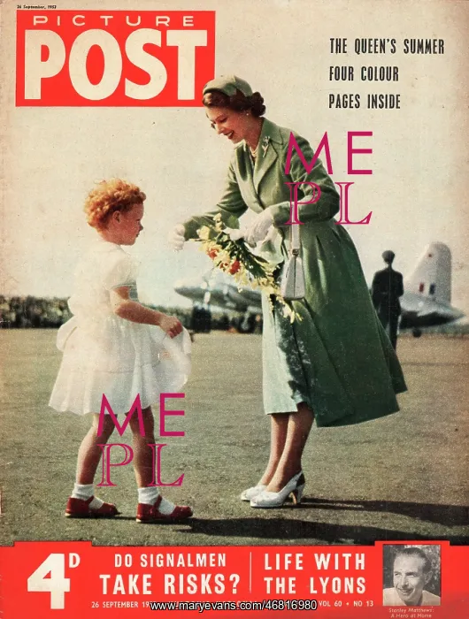 : 1953 Picture Post Queen Elizabeth II : 1953 Picture Post Queen Elizabeth II