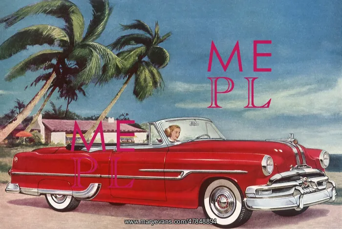  : 1953 Pontiac Convertible
