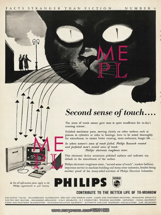 : 1953 U.S. Magazine Philips Advert : 1953 U.S. Magazine Philips Advert