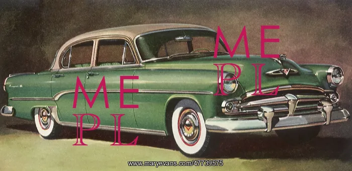 : 1954 Dodge Royal with B-W Overdrive : 1954 Dodge Royal with B-W Overdrive