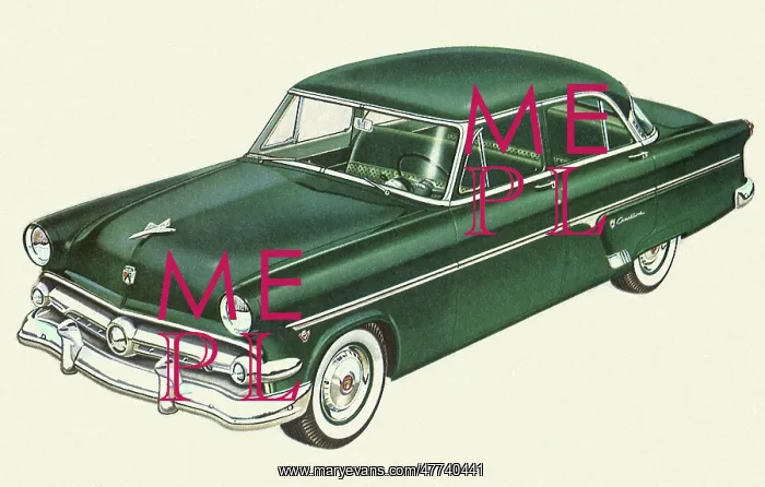 : 1954 Ford Crestline : 1954 Ford Crestline