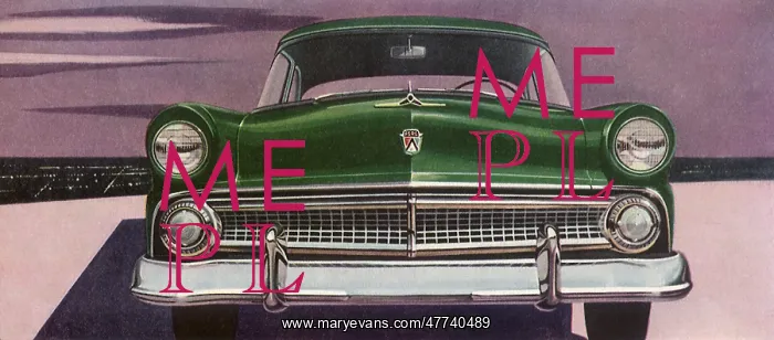  : 1954 Ford Mainline Tudor Sedan