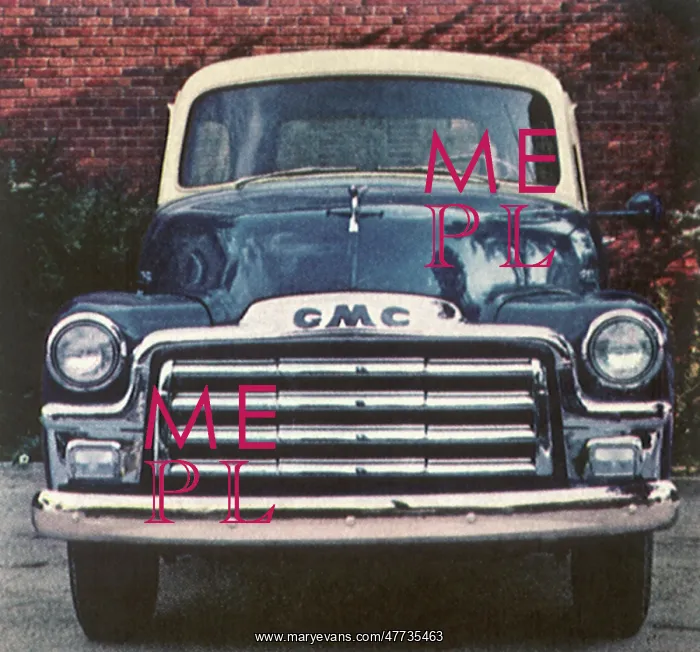 : 1954 GMC De Luxe Pickup Interior : 1954 GMC De Luxe Pickup Interior