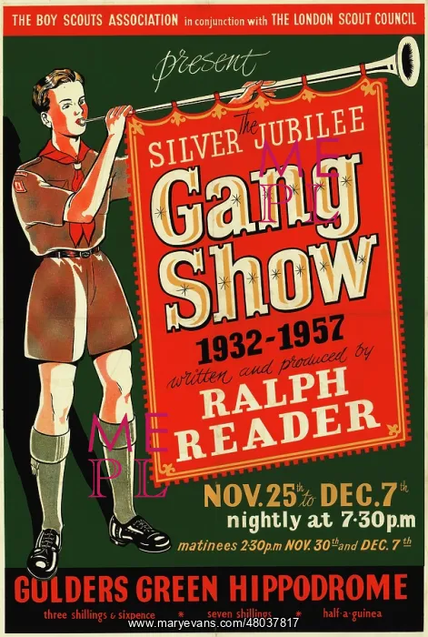  : 1956 Gang Show poster
